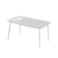 Rock slab dining table combination modern casual italian for home dining table small apartment rectangular simple dining table