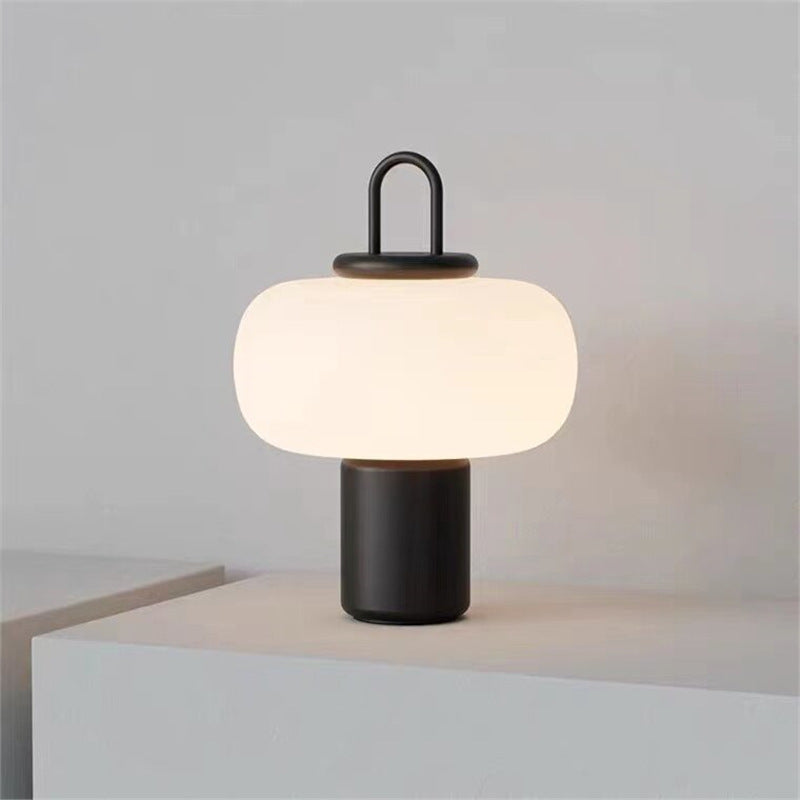 Modern minimalist glass table lamp - bedroom bedside lamp - designer high-end nordic style - living room, study, decorative home & hotel lighting