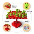 Frog balance tree - focus & balance training toy - kids' stacking game - two-player interactive tabletop puzzle