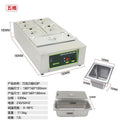 Commercial chocolate melting pot - electric heating, chocolate warmer, constant temperature water bath, double tank hot chocolate melting machine