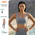 Jinke cross-border environmental-friendly renewable fabric sports intimates beautiful back sexy yoga bra breathable fitness bra