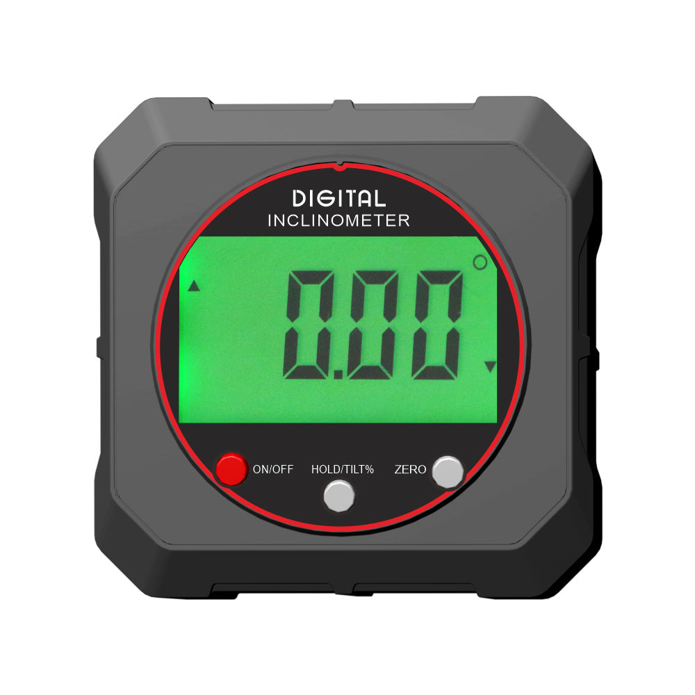 HUOTO Digital Display Inclination Box, Protractor Digital Display Inclination Meter Inclination Box, Angle Meter, Slope Meter, Level Meter