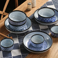 European-style restaurant & hotel unique plates - creative ceramic bowls for cold dishes, desserts, snacks, and salads