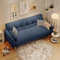 Foldable sofa bed cat claw leather new arrival sofa small apartment rental house sofa all-in-one dual-purpose foldable bed