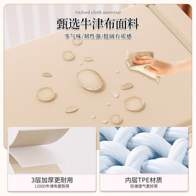 Clothes storage box Household large-capacity quilt clothing Baina box Artifact wardrobe finishing box Fabric storage basket