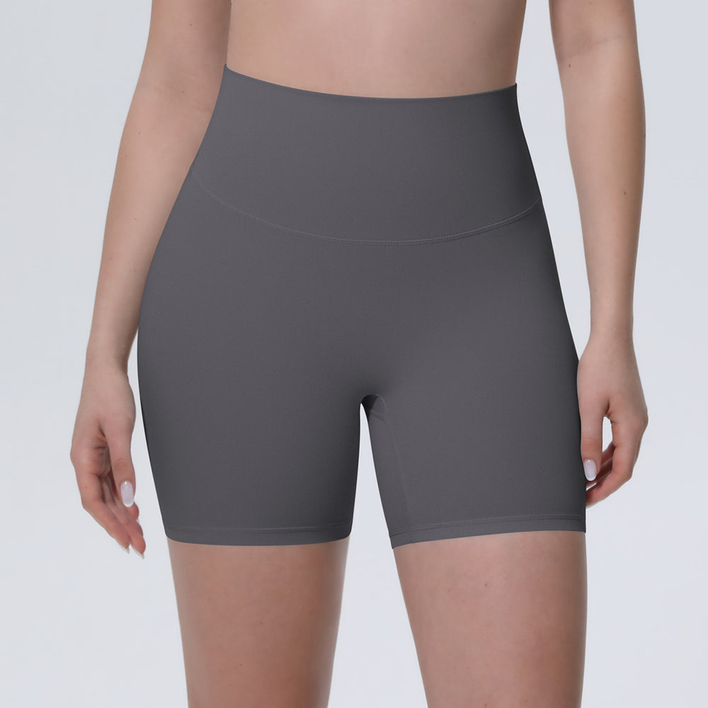 New arrival: lightweight, ice-silk, skin-friendly, breathable, compression solid color yoga pants - perfect for running, fitness, and yoga. available in 3/4 length shorts