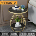 Lauren black [gold frame] double layer storage