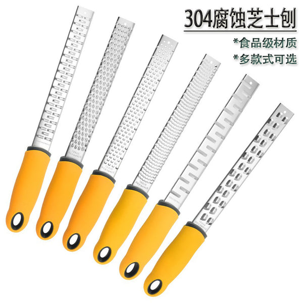 304 stainless steel cheese planer baking tool chocolate shaver silk wiper lemon zest planer potato planer