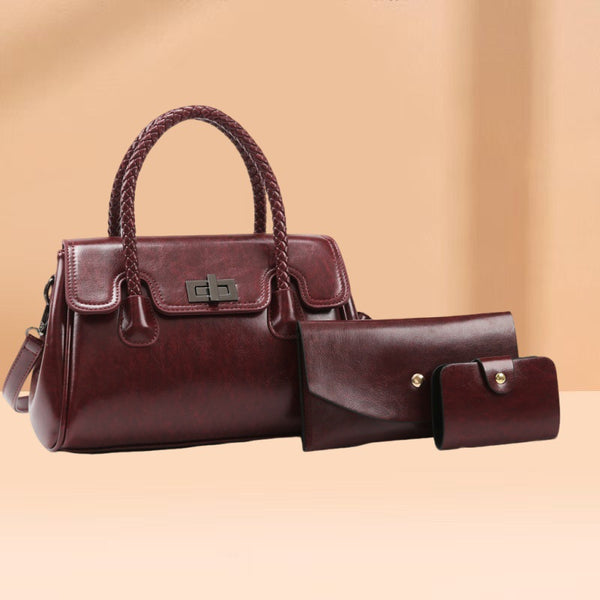 Women's bag 2025  handbag large capacity high sense retro women's shoulder bag new messenger bag
