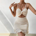 european and american new arrival  sexy camisole bandeau dress - sexy socialite style, slim-fit mini dress