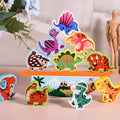 【half price clearance】dinosaur high balance stacking game - tabletop toy for boys and girls, perfect for kids' parties