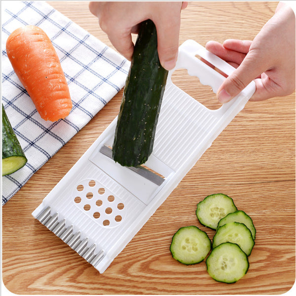 Multifunctional vegetable cutter 4-piece set, slicer household kitchen grater manual slicing wiper manufacturer wholesale