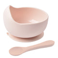 Pink + silicone spoon