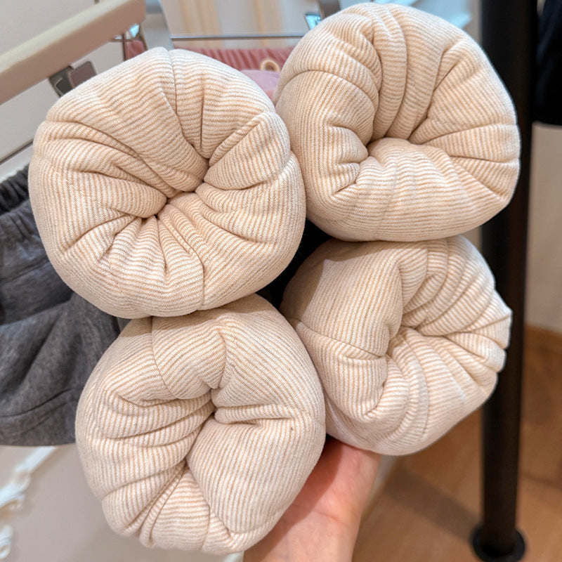 Girls' fall/winter casual pants - triple-layer quilted, extra thick, trendy baby pants, korean style children's cotton pants, stylish kids' clothing