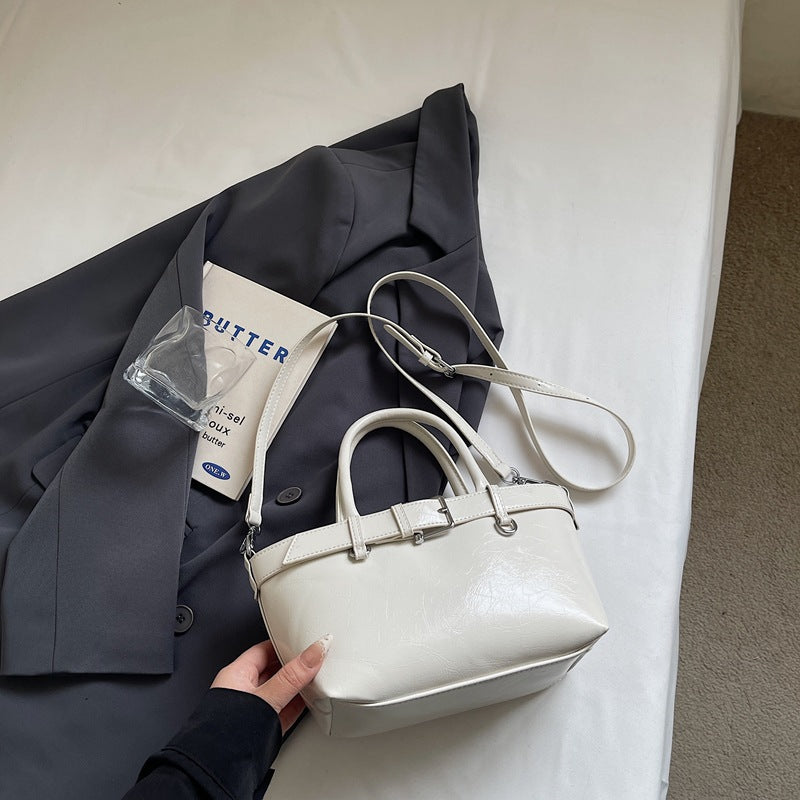 2026 spring new trendy women's bag dopamine minimalist tote bucket bag high-quality versatile large capacity crossbody bag