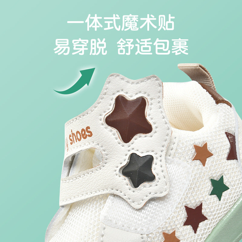 Toddler shoes for boys, spring and autumn, 0-1-2 years old, soft sole infant shoes, children's shoes, infant and toddler shoes for girls