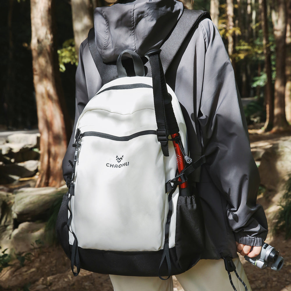 Trendy and versatile outdoor bag, minimalist backpack, large capacity rucksack, stylish, durable, waterproof, new travel bag