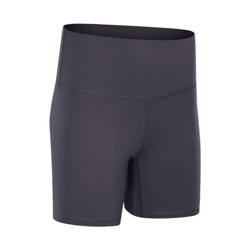 High-waisted, slim-fit yoga shorts for women - tummy control, butt lift, stretchy capri length - perfect for summer running, fitness, and cycling (s2064)