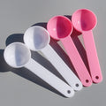 15ml plastic measuring spoon measuring spoon facial mask spoon feed fertilizer laundry detergent powder spoon filled with water 15g