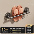 Bathroom slipper rack, bathroom toilet door, no punching, wall-mounted drain rack, shoe storage handy gadget
