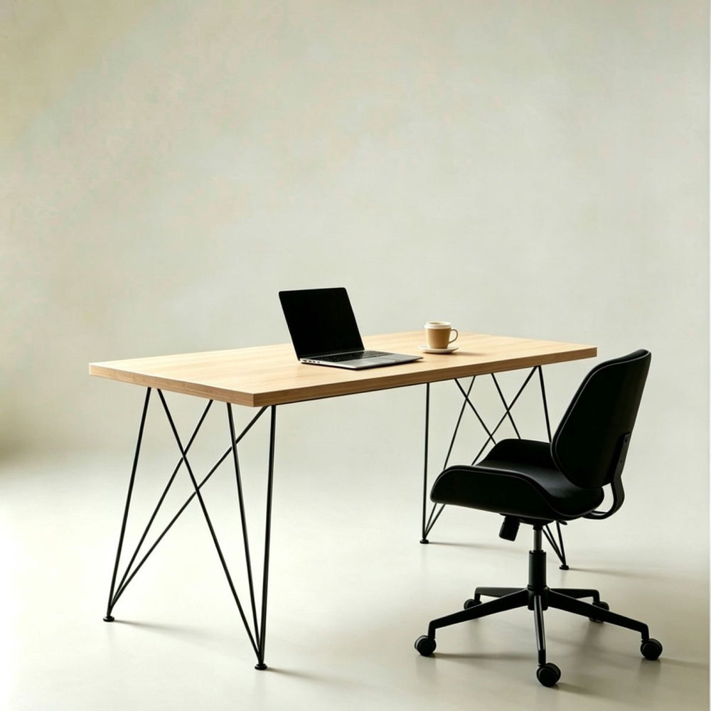 Solid wood desk - chinese style minimalist long table - home computer desk - living room desktop office large board table - student writing desk