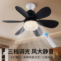 Used ceiling fan light  new large retro ceiling fan light living room dining room walnut color black fan chandelier