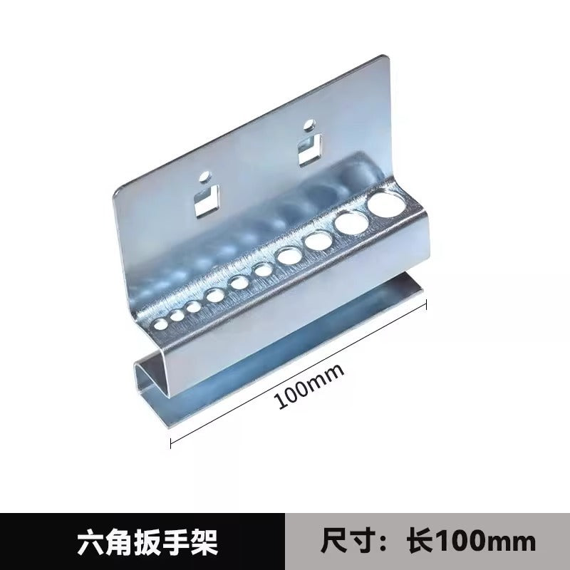 [shelf accessories] square hole perforated board storage rack metal multi-functional clothes rail shelf clothes hanger dustproof curtain