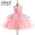 kids dress star sequin princess dress baby girl mesh piano catwalk dress baby dress