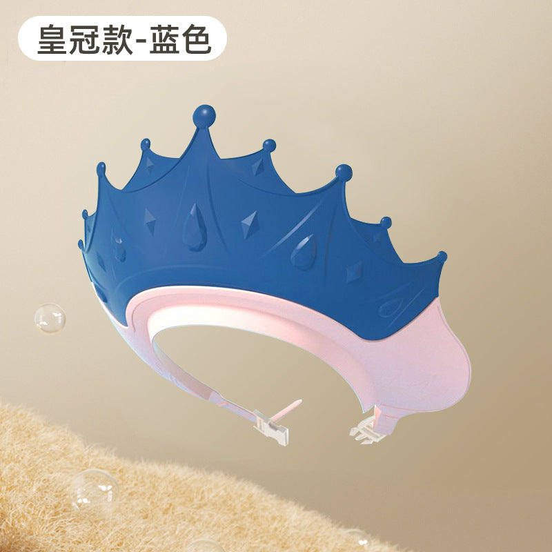 Baby hair washing cape - waterproof silicone ear protection - kids shampoo cap - infant bath visor - child water block shampoo hat