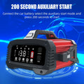 Car battery charger 12v 24v lifepo4 battery charger 12v car jump starter