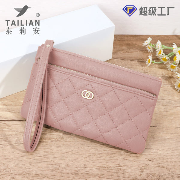 Tyrian tailian classic small fragrant wind women's wallet fashion saving diamond clutch wallet