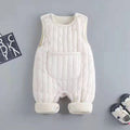 Baby rompers, overalls, and fleece-lined pants - newborn & toddler outerwear for autumn/winter