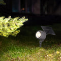Outdoor solar tree lights waterproof landscape flood lights garden villa courtyard tree lighting lawn lights in-ground lights