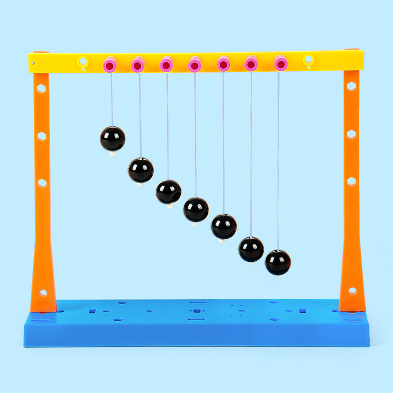 Science experiment DIY serpentine pendulum resonant pendulum energy conservation children's handmade gizmo technology small production set