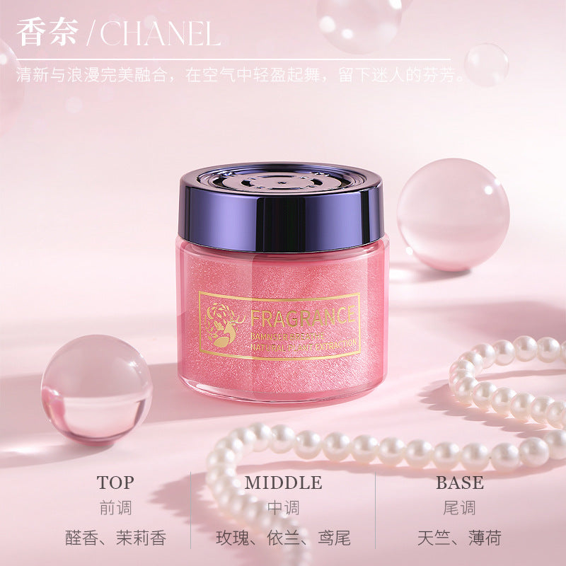 Custom car air freshener - premium car perfume ornament - long-lasting fresh scent - solid car fragrance - customizable logo