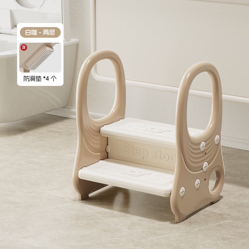 Baby Stepping Stool Hand Steps Armrest Stool Face Stool Children Washing Ladder Washing Ladder Steps Climbing Stairs