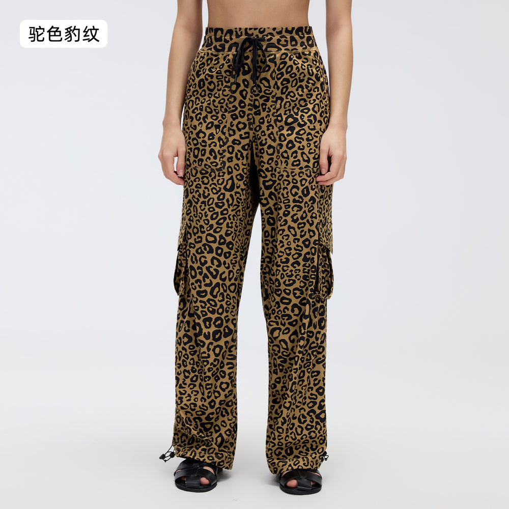 New outdoor running trousers - lightweight, quick-drying, multi-pocket, wide-leg cargo casual pants d25001