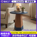 normcore saddle leather sofa side table living room for home small apartmentaccessible luxuryclassy corner table art small round table