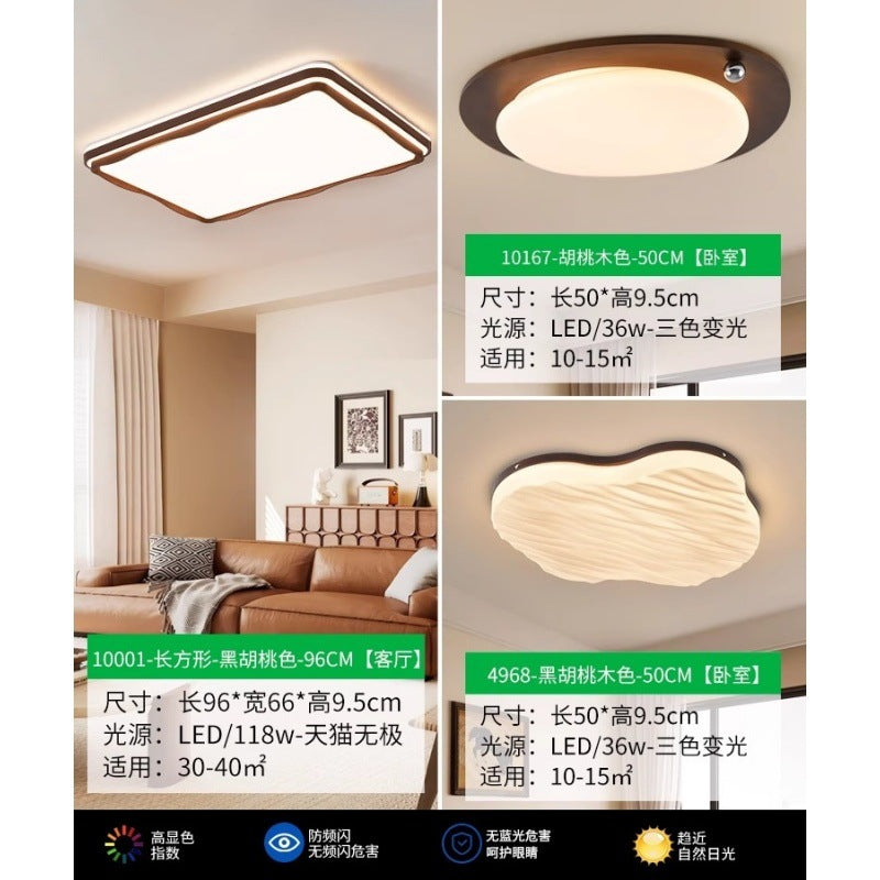 Circle of Light Living Room Main Light 2025 New Modern Simple Atmospheric Ceiling Light Zhongshan Lighting Whole House Package 1
