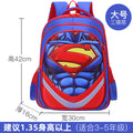 Kids' muscle design backpack - elementary school, grades 1-6, boys' cartoon backpack, breathable and lightweight