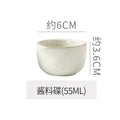 Retro style ceramic kiln straw hat plate restaurant hotel for home threaded pasta plate japanese style fruit salad dessert plate