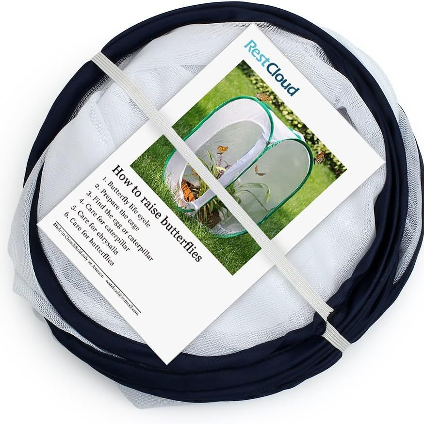 Manufacturer customizes  insect-like mesh fine mesh transparent insect seedling cultivation light-transmitting box foldable butterfly cage