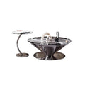 French new arrival suspended flying saucer coffee table living room for home small apartment creative designer style normcore marble coffee table