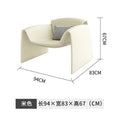 Influencer-approved crab chair: unique m-shaped lounge sofa for small spaces - perfect for living rooms!