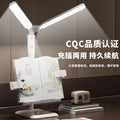 Double-headed bookshelf lamp - eye protection study light for kids, students, dorms, homework, reading, led bedroom bedside lamp