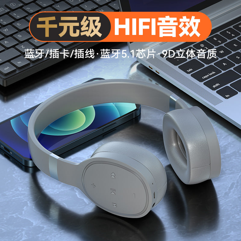 Bluetooth headset headset wireless sports running silicone headset long battery life high definition sound quality headset
