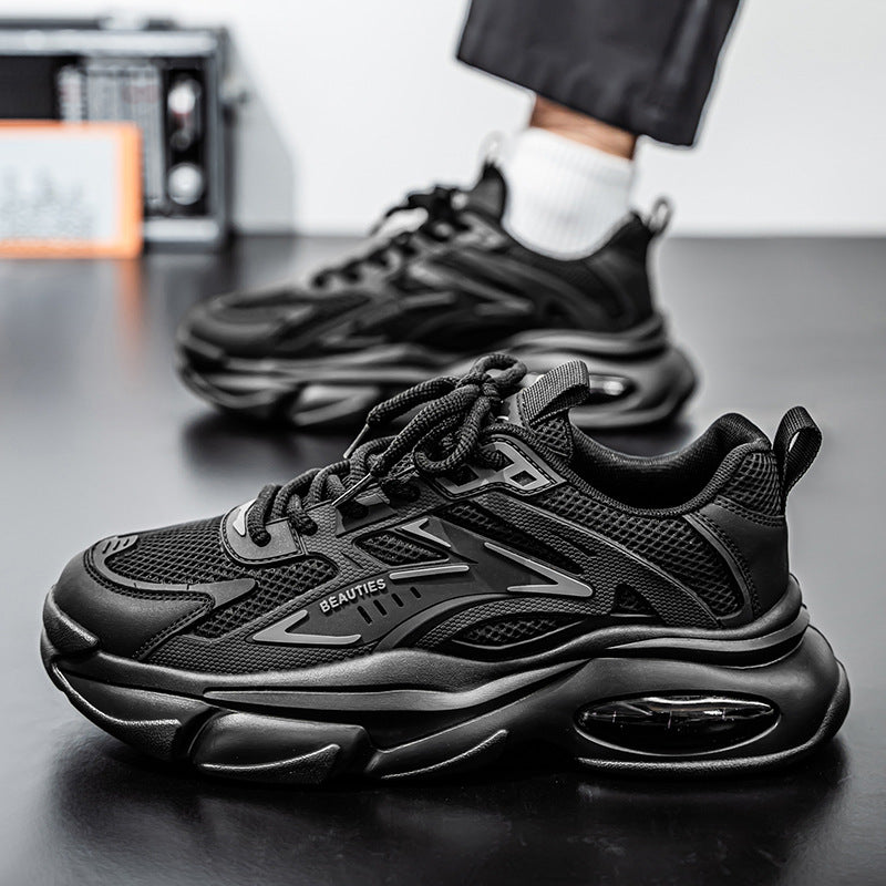 2006 spring new men's breathable mesh sneakers - hot selling youth athletic shoes, casual chunky sole, versatile dad shoes, trendy footwear