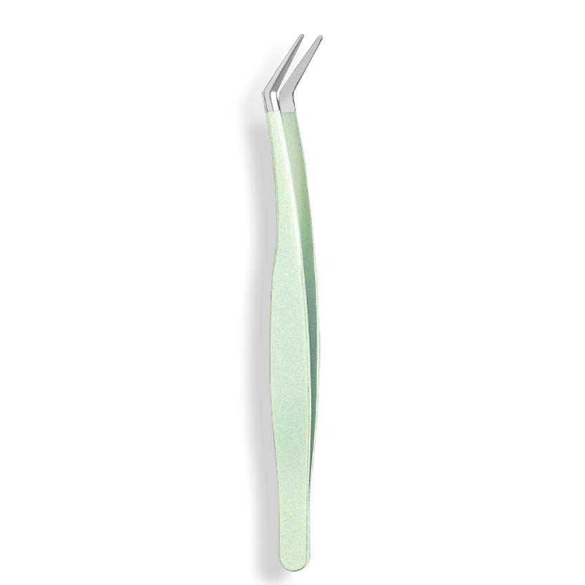 Glitter type grafted eyelash tweezers eyelash curler false eyelash tweezers eyelash tweezers poppy high precision factory wholesale
