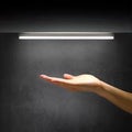 Smart hand-wave activated cabinet light, wireless charging human body induction light, wire-free magnetic wardrobe night light