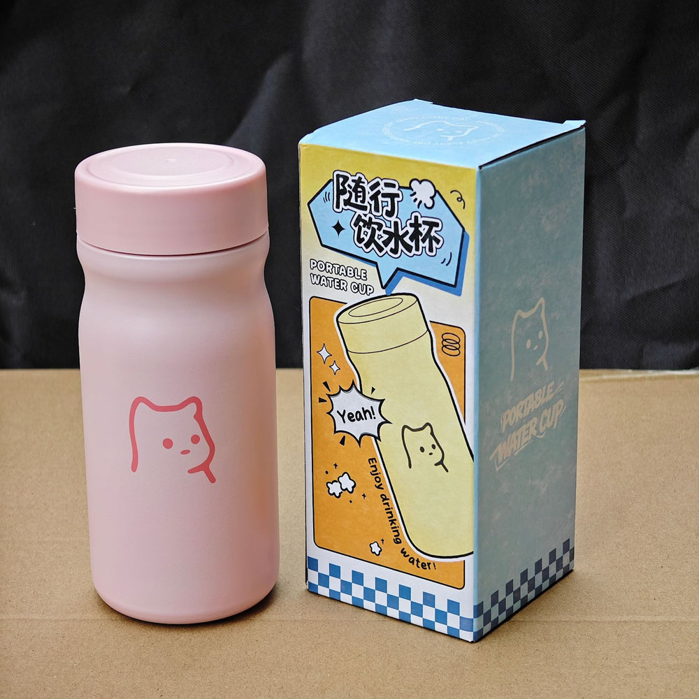 New mini pocket thermos - compact & portable water bottle for students - 316 stainless steel insulated cup - wholesale & customization available